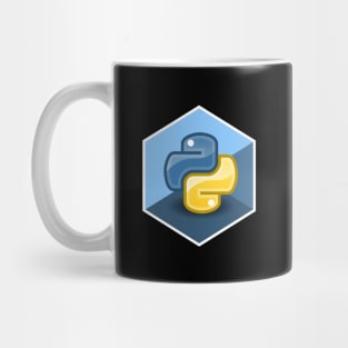 python hexagonal Mug